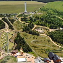 Erlebnispark Teichland aus der Luft