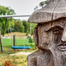 Spielplatz am Sportplatz in Drewitz